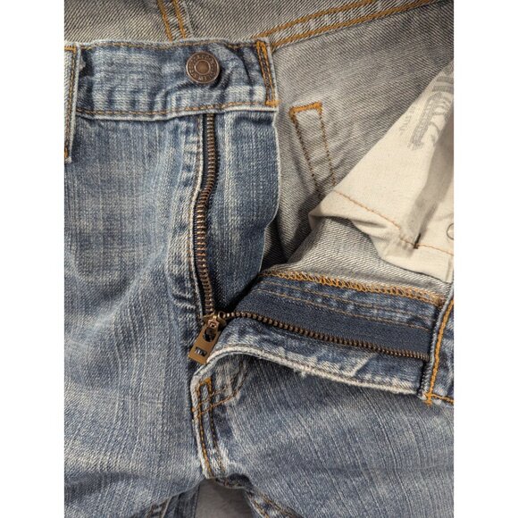 Levis 559 Jeans Mens Size 32x30 blue Classic Straight Faded Whiskers Y2K - Picture 11 of 14
